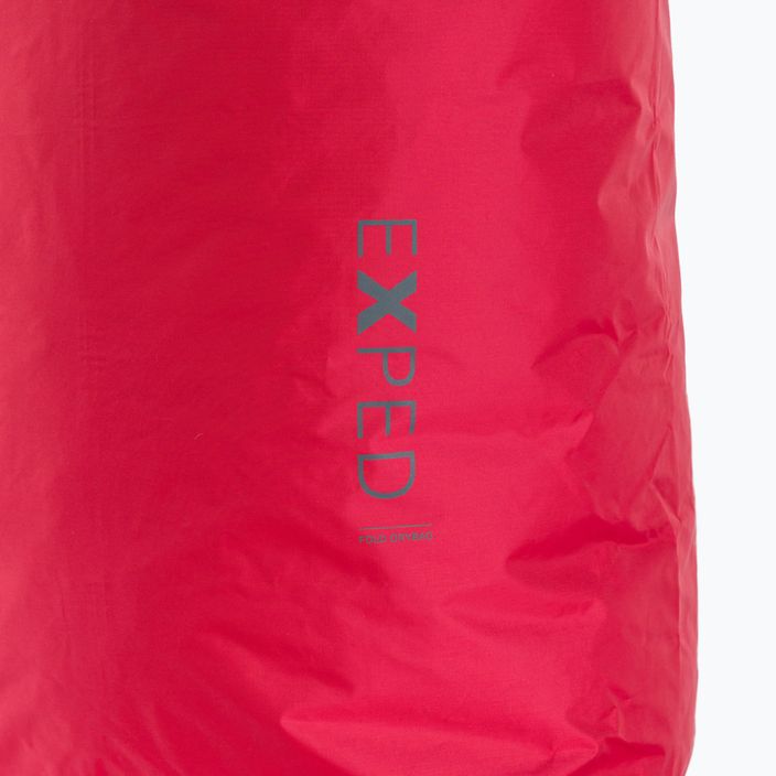 Voděodolný vak Exped Fold Drybag 22L červený EXP-DRYBAG 2