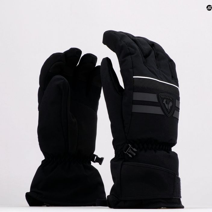 Pánské lyžařské rukavice Rossignol Tech Impr black 7