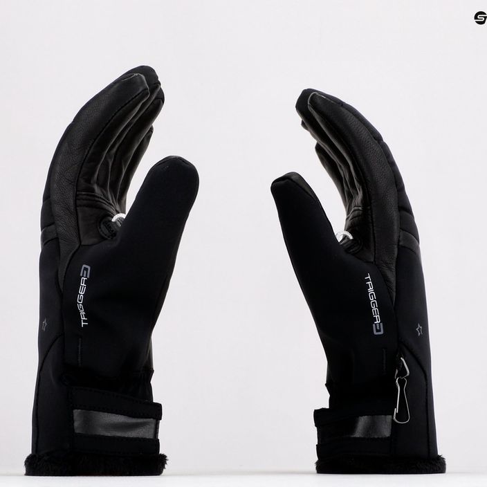 Dámské lyžařské rukavice LEKI Snowfox 3D Lady černé 650805201 6