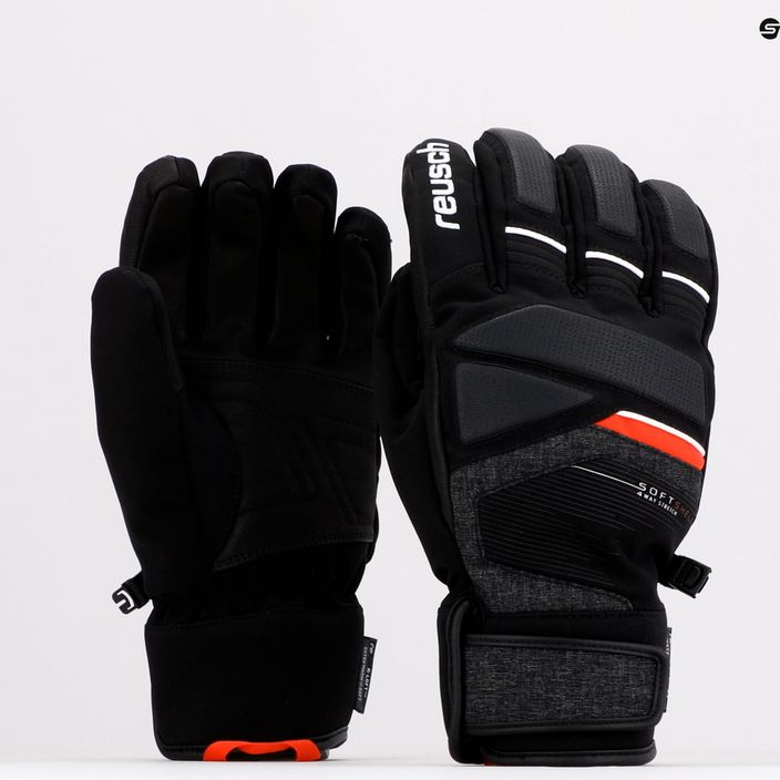Lyžařské rukavice Reusch Storm R-TEX XT černé 60/01/216/7680 7
