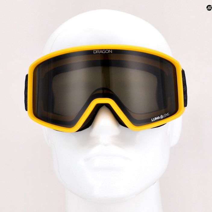 Lyžařské brýle Dragon DXT OTG žluté 47022-700 7