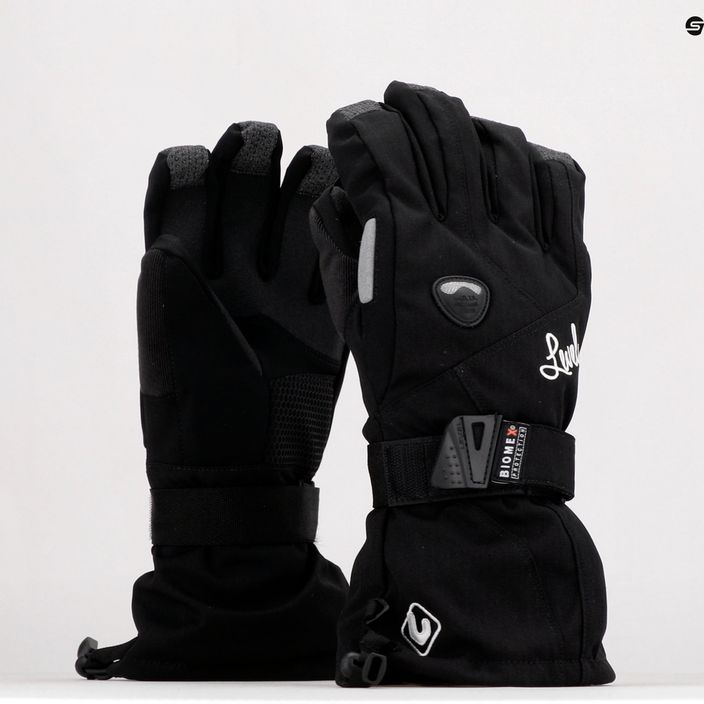 Dámské snowboardové rukavice Level Butterfly černé 1041 6