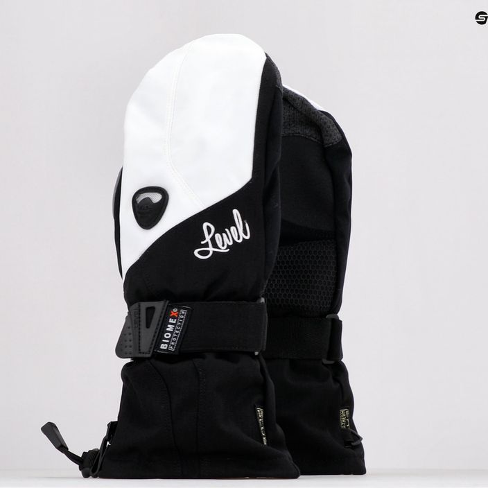 Dámské snowboardové rukavice Level Butterfly Mitt černo-bílé 1041 7