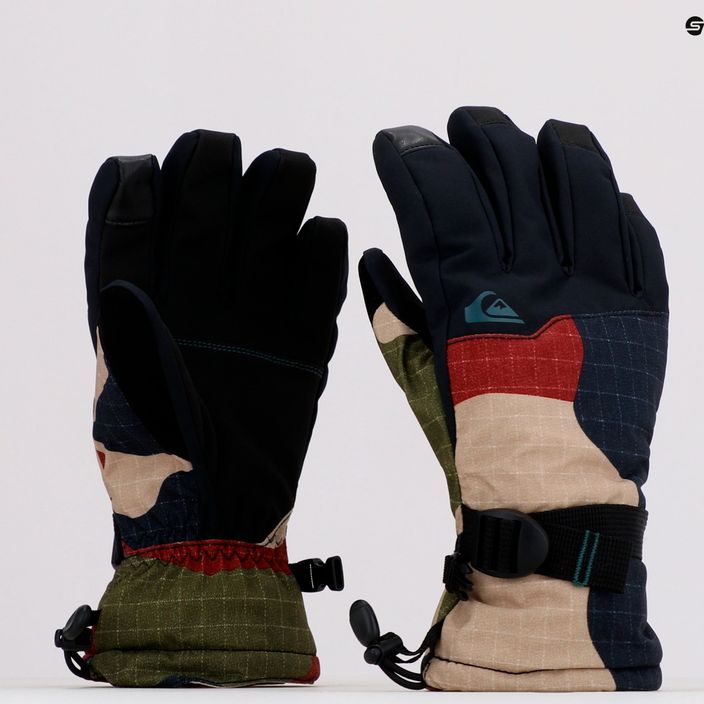 Pánské snowboardové rukavice Quiksilver černé EQYHN03141 5