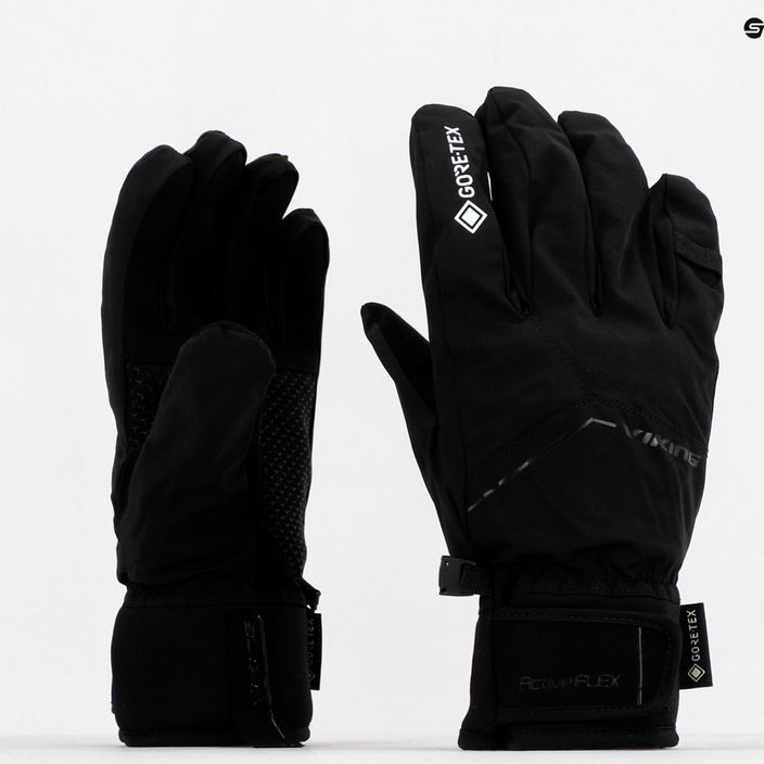 Lyžařské rukavice Viking Skeiron GTX Multifunction černé 170/23/6333/09 9
