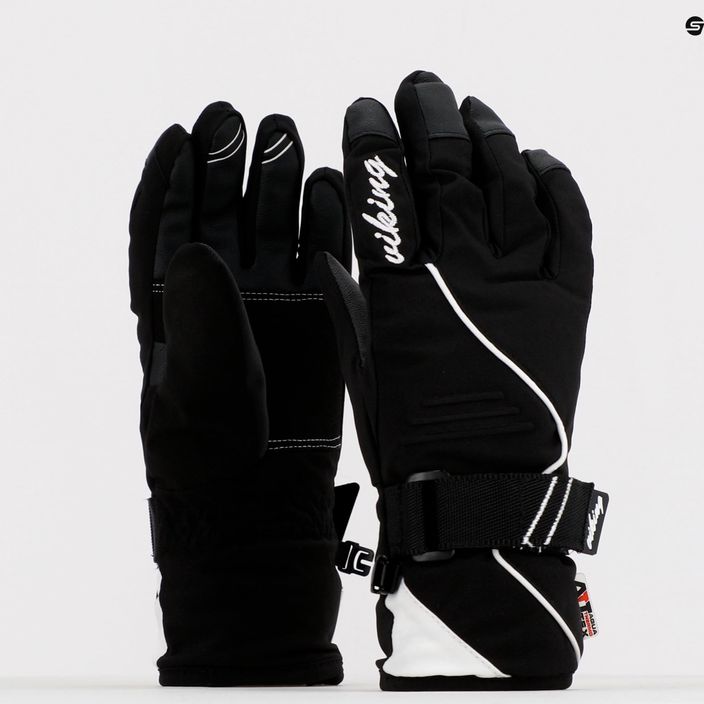 Dámské lyžařské rukavice Viking Tesera Ski černé 113/21/7435 10