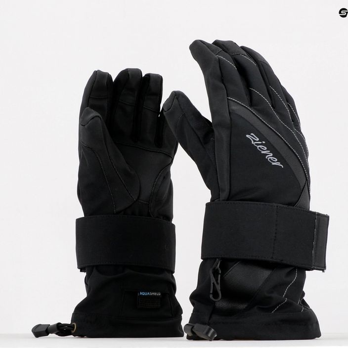 Dámské snowboardové rukavice ZIENER Milana As černé 801723.12 6
