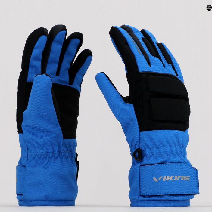 Dětské lyžařské rukavice Viking Felix modré 120/17/3150/15 9