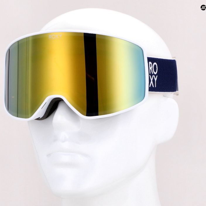Dámské snowboardové brýle ROXY Storm Peak Chic 2021 bright white 7