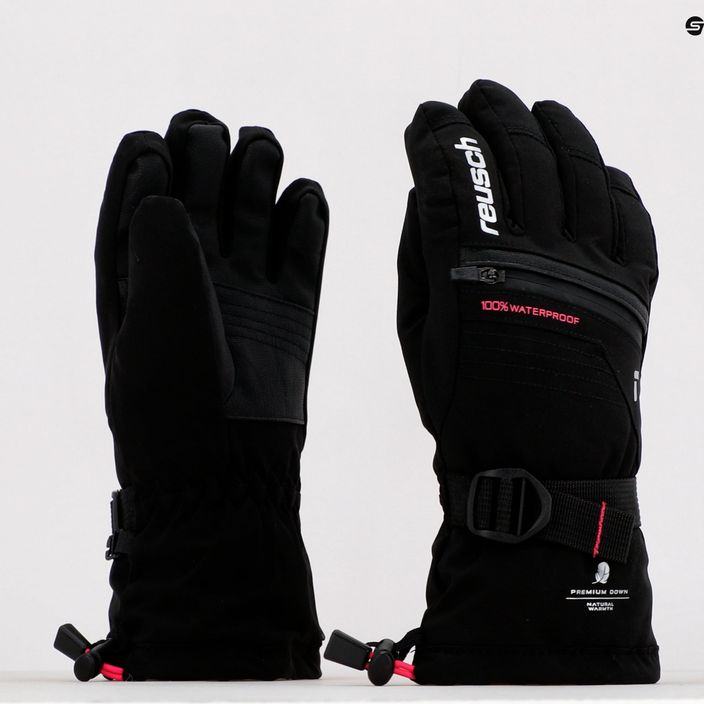 Dětské lyžařské rukavice Reusch Lando R-TEX XT černé 61/61/243/7720 9