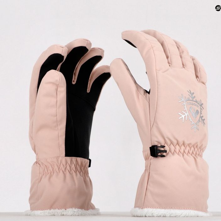 Dámské lyžařské rukavice Rossignol Perfy G pink 7