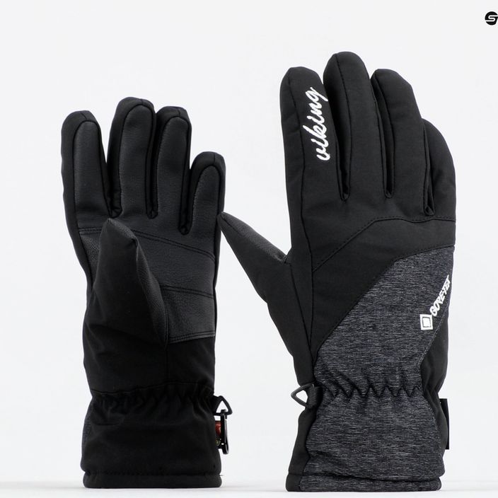 Dámské lyžařské rukavice Viking Monterosa GTX Ski černé 150231614 9