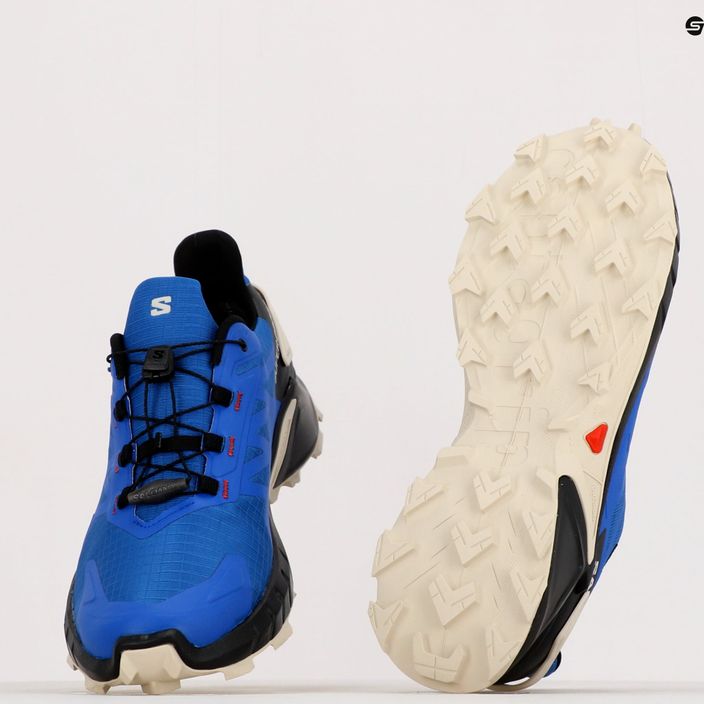 Pánská běžecká obuv Salomon Supercross 4 GTX blue L41732000 17