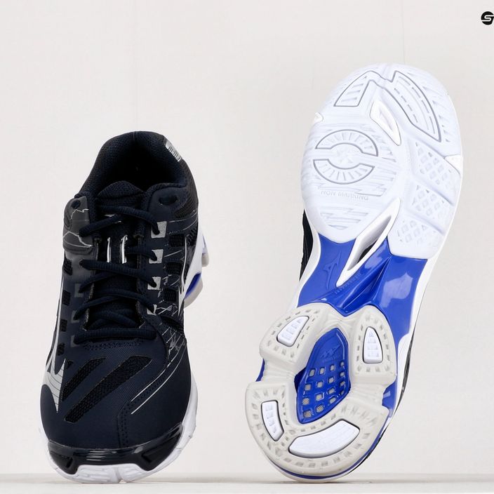 Pánská volejbalová obuv Mizuno Wave Voltage navy blue V1GA216001 11