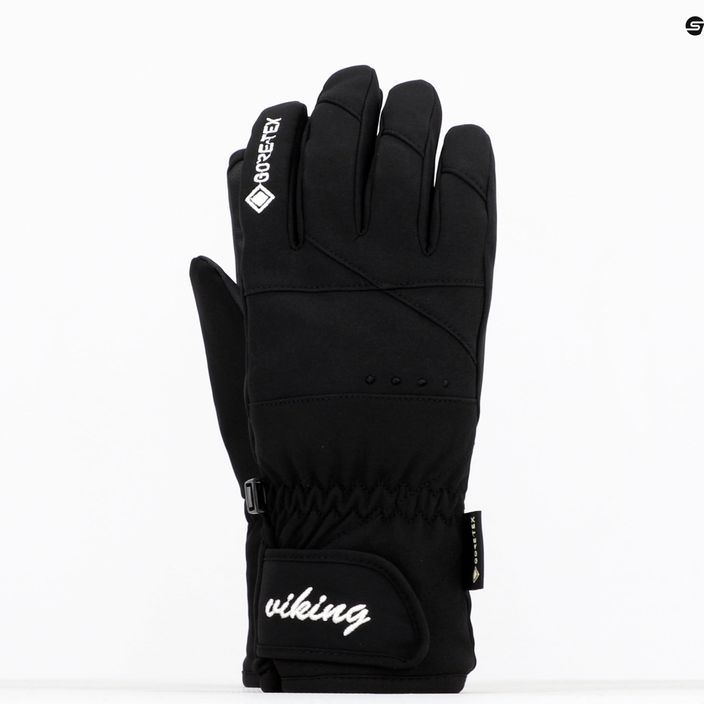 Dámské lyžařské rukavice Viking Sherpa GTX Ski černé 150/22/9797 9