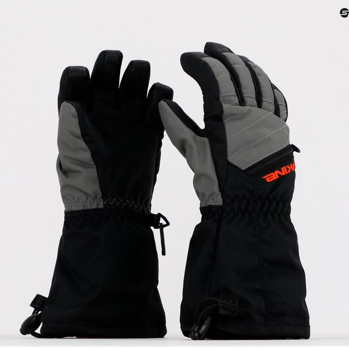 Dětské snowboardové rukavice Dakine Tracker šedé D10003189 6