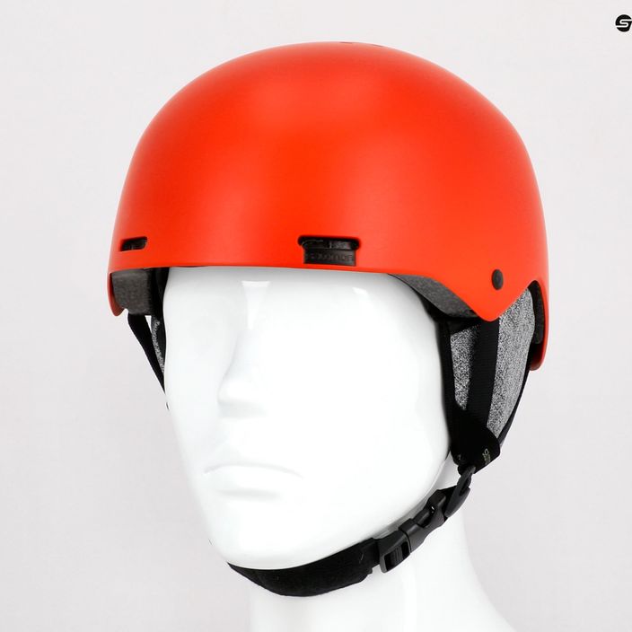 Lyžařská helma Salomon Brigade oranžová L41162800 13