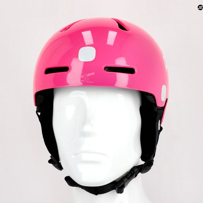 Dětské lyžařské helmy POC POCito Fornix MIPS fluorescent pink 15