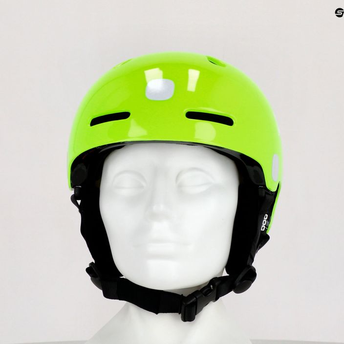 Dětské lyžařské helmy POC POCito Fornix MIPS fluorescent yellow/green 14