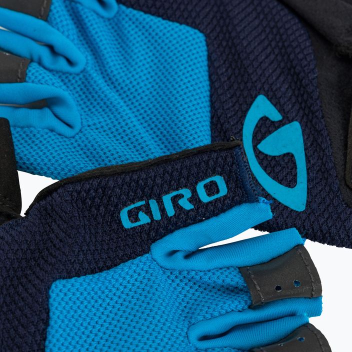 Pánské cyklistické rukavice  Giro Bravo Gel blue 4