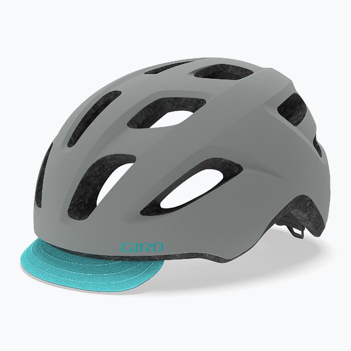 Cyklistická helma Giro Trella Integrated MIPS matte grey dark teal 7