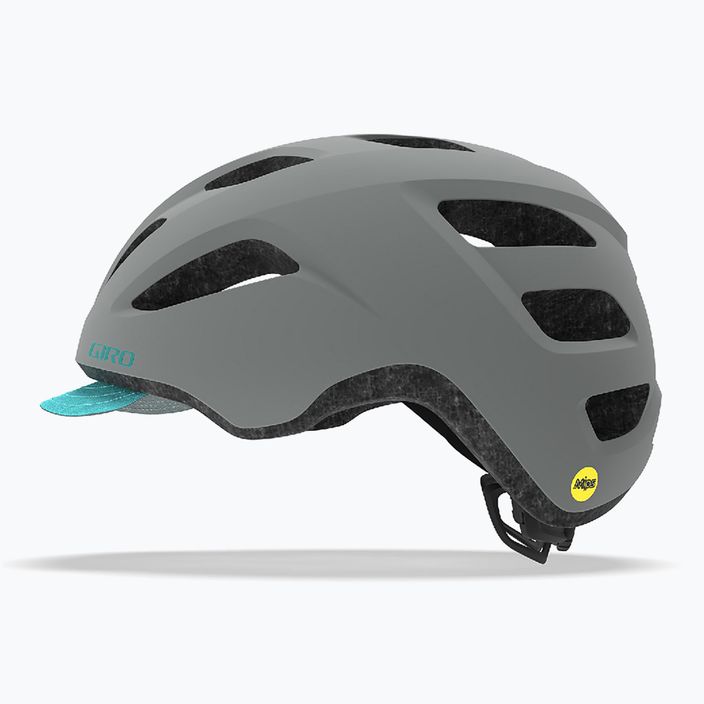 Cyklistická helma Giro Trella Integrated MIPS matte grey dark teal 8