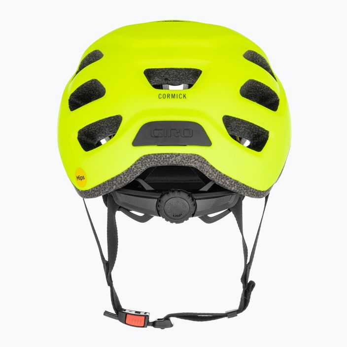 Cyklistická helma Giro Cormick Integrated MIPS matte highlight yellow black 3