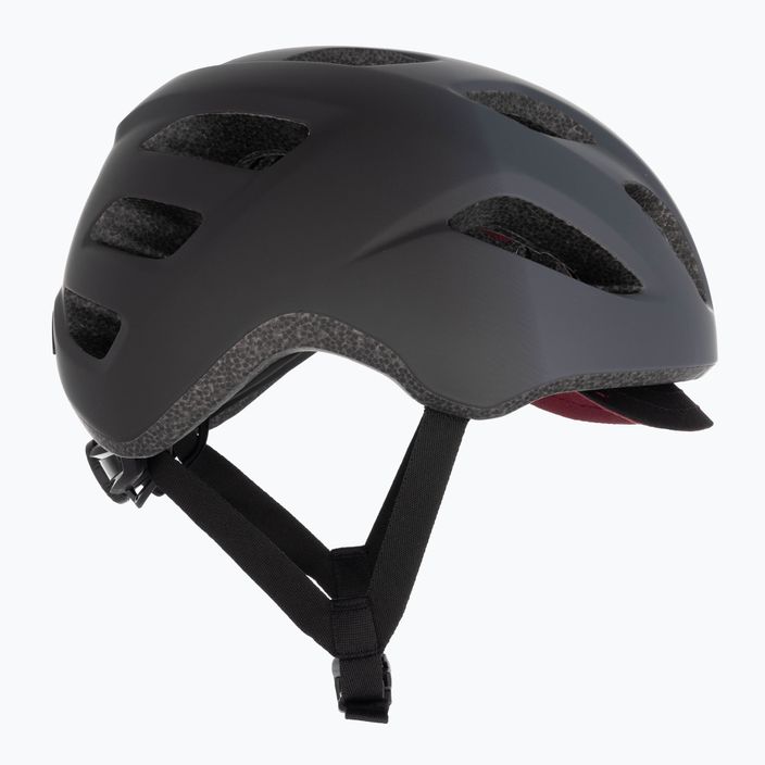 Cyklistická helma Giro Cormick matte grey maroon 4