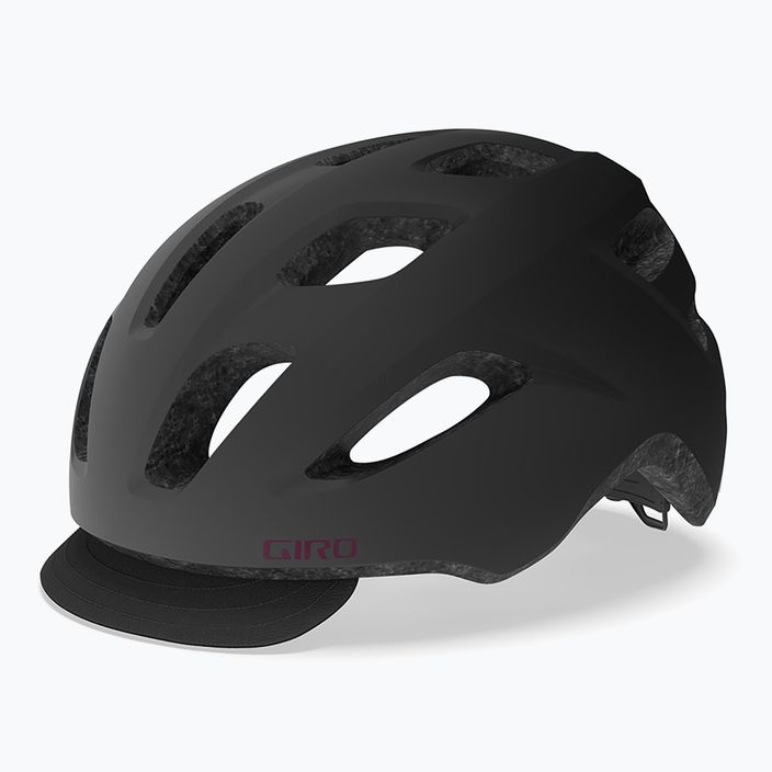 Cyklistická helma Giro Cormick matte grey maroon 7