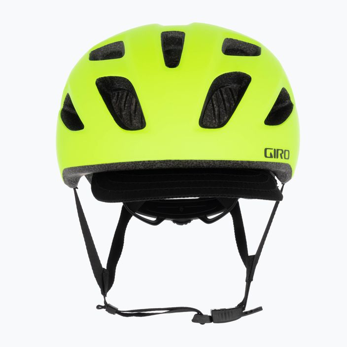 Cyklistická helma Giro Cormick matte highlight yellow black 2