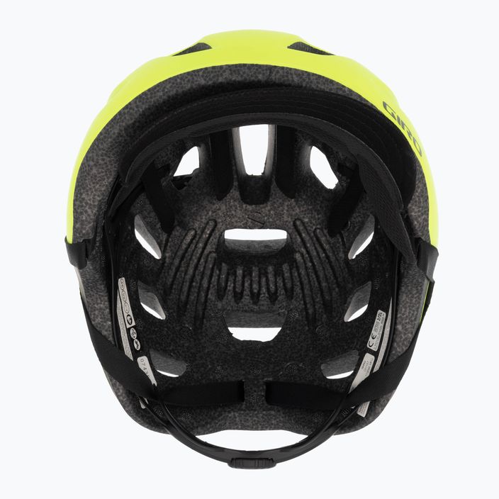 Cyklistická helma Giro Cormick matte highlight yellow black 6