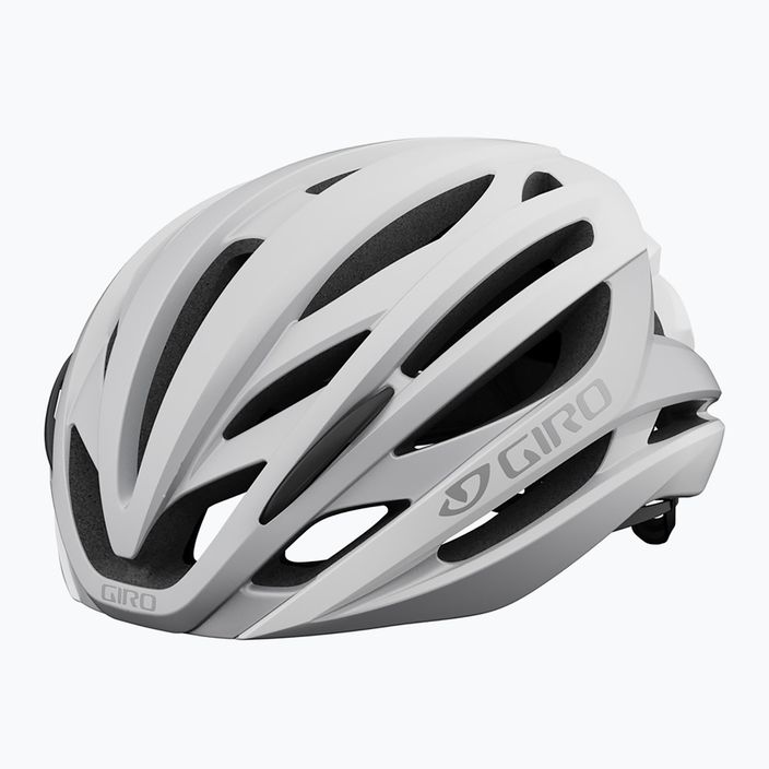 Cyklistická přilba Giro Syntax Integrated MIPS matte white/silver