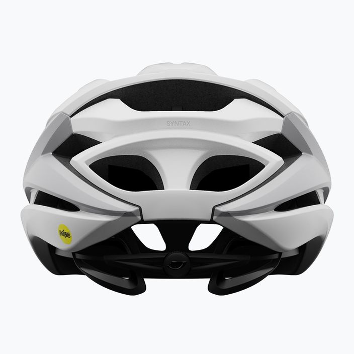 Cyklistická přilba Giro Syntax Integrated MIPS matte white/silver 3