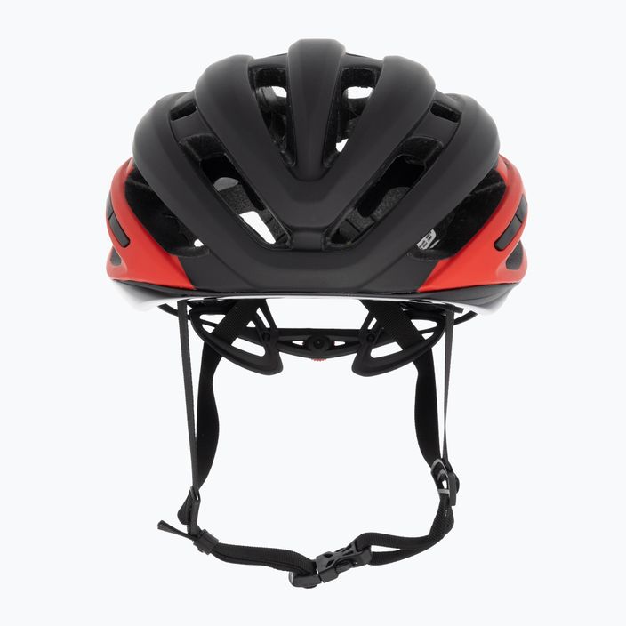 Cyklistická helma Giro Agilis matte black bright red 2