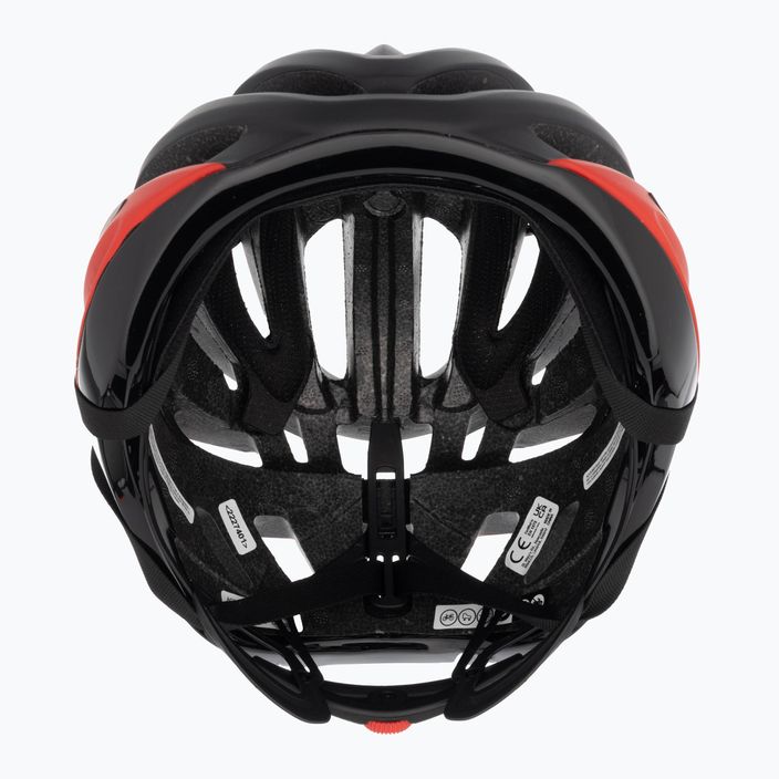 Cyklistická helma Giro Agilis matte black bright red 6