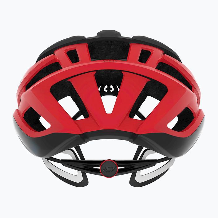 Cyklistická přilba Giro Agilis Integrated MIPS matte black/bright red 3