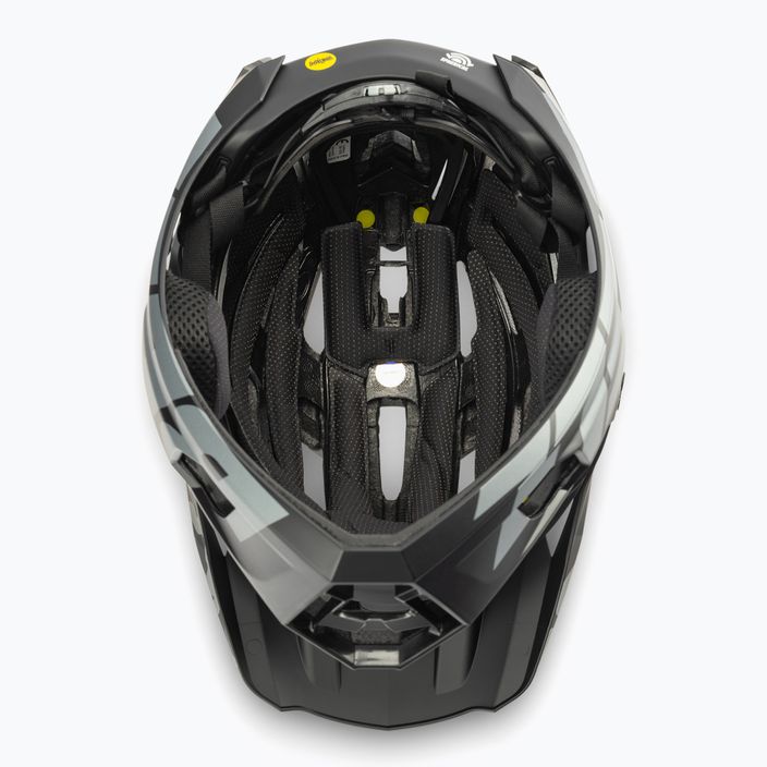 Cyklistická helma BELL Full Face SUPER AIR R MIPS SPHERICAL černá BEL-7113677 5