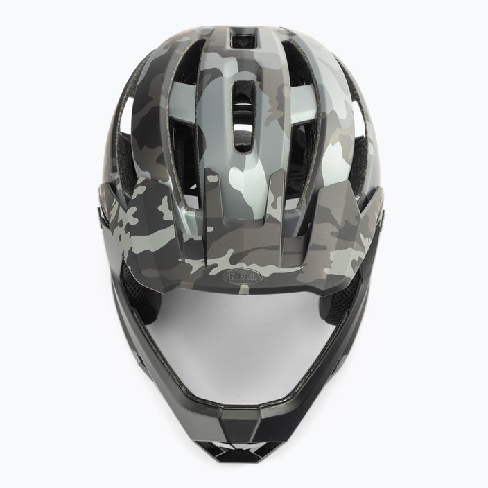 Cyklistická helma BELL Full Face SUPER AIR R MIPS SPHERICAL černá BEL-7113677 6