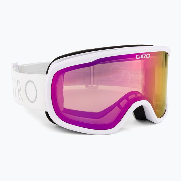 Dámské lyžařské brýle Giro Moxie white core light/amber pink/yellow 2