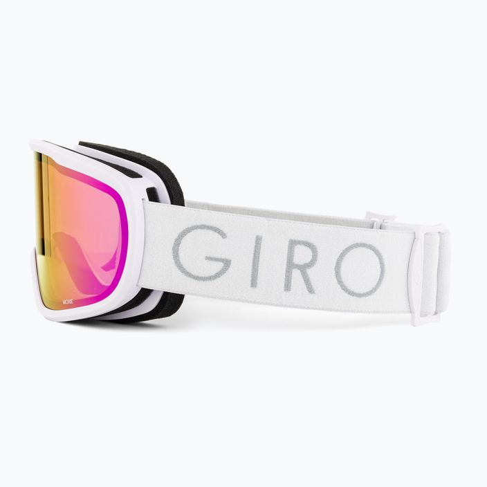 Dámské lyžařské brýle Giro Moxie white core light/amber pink/yellow 5