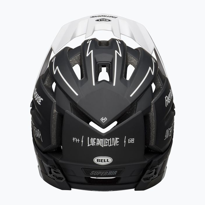 Cyklistická přilba Bell FF Super Air R MIPS Spherical 2023 matte black white/fasthouse 4