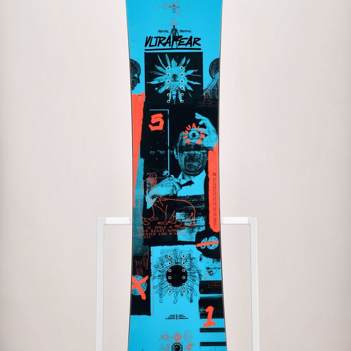 Pánský snowboard CAPiTA Ultrafear modro-červený 1211128 10