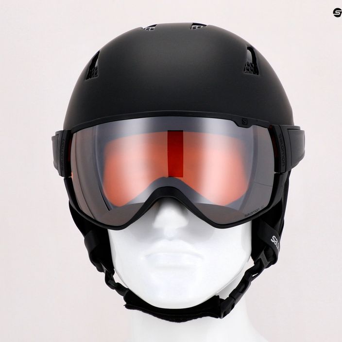 Lyžařská helma Salomon Driver Access černá L47198400 10