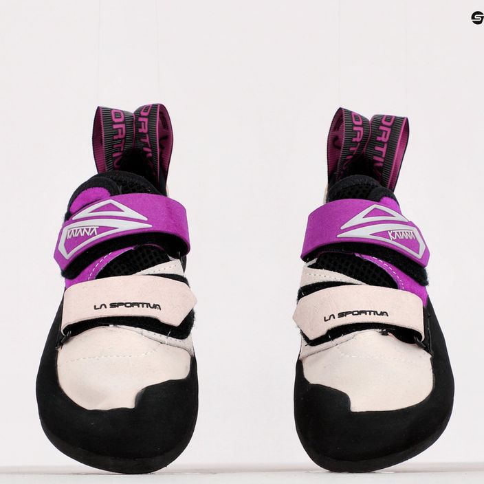 La Sportiva Katana dámská lezecká obuv bílo-fialová 20M000500 11