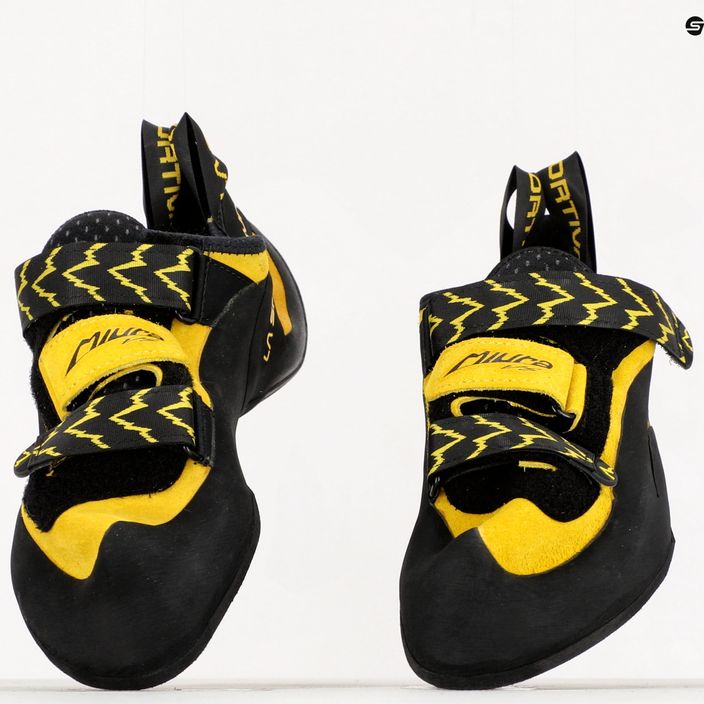 La Sportiva Miura VS pánské lezecké boty black/yellow 555 11