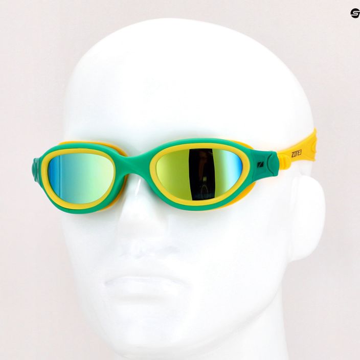 Plavecké brýle Zone3 Venator X 115 green/yellow SA21GOGVE115_OS 7