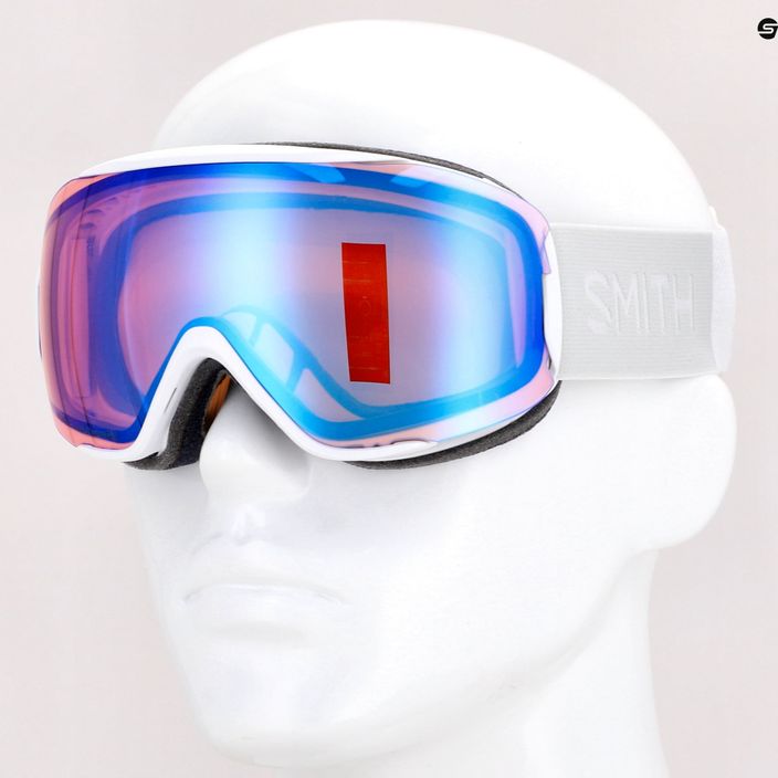 Lyžařské brýle Smith Moment S1-S2 bílo-modré M00745 9
