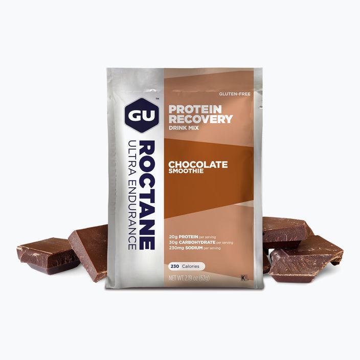 Regenerační nápoj  GU Roctane Recovery Drink Mix chocolate smoothie 2