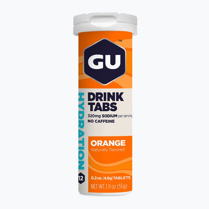 GU Hydration Drink Tabs orange 12 tablet
