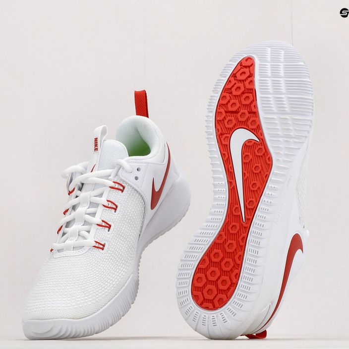 Pánské volejbalové boty Nike Air Zoom Hyperace 2 white and red AR5281-106 11